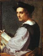 Andrea del Sarto Portrait of a Young Man USA oil painting artist
